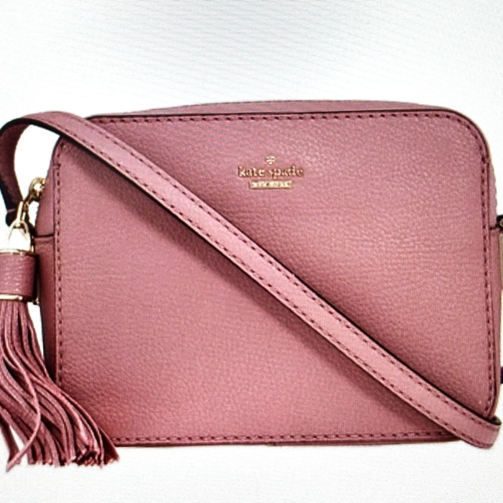 NWT Kate Spade Blush Pink Leather Crossbody Bag